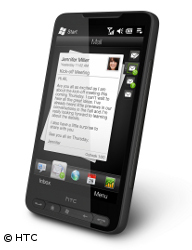 HTC produziert Windows-Smartphones wie das HD2